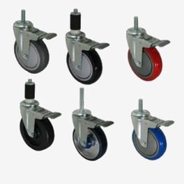 light-medium duty stem casters light-medium duty stem casters