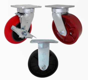 45/46 Medium Heavy Duty Kingpinless Series Casters 45/46 Medium Heavy Duty Kingpinless Series Casters