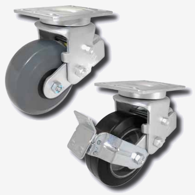 37/38 Spring Loaded Medium-Heavy Duty Series Caster 37/38 Spring Loaded Medium-Heavy Duty Series